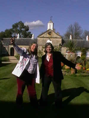 Polly & sister Nell March 2009