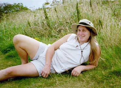 Polly at Ditchling Beacon