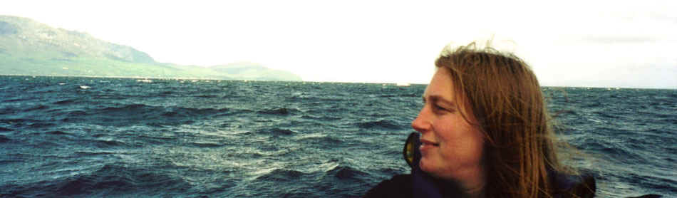 Polly Kitzinger at sea